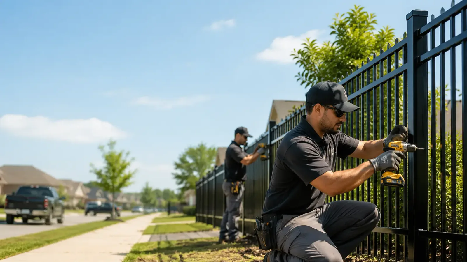 Metal Fence Installation in Kernersville, NC